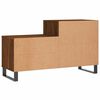 vidaXL Schuhregal Braun Eichen-Optik 102x36x60 cm Holzwerkstoff