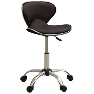 vidaXL B&uuml;rostuhl Braun Kunstleder