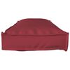 vidaXL Kissen Weinrot 120 x 40 x 8 cm Oxford-Stoff