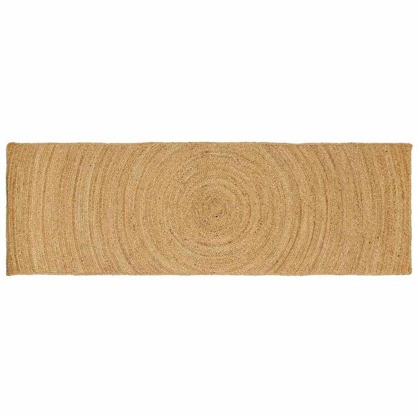 vidaXL Bereichsteppiche Rechtwinklig Braun 80 x 250 cm Jute
