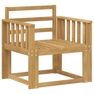vidaXL Outdoor-Sofagarnitur Massivholz Akazie Wei&szlig;