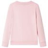 Kinder-Sweatshirt Hellrosa 92