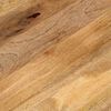 vidaXL Tischplatte 140x60x3,8 cm Oval Massivholz Mango