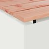 vidaXL Gartenbank Wei&szlig; 100 x 40 x 43 cm