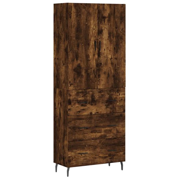 vidaXL Highboard R&auml;uchereiche 69,5x34x180 cm Holzwerkstoff