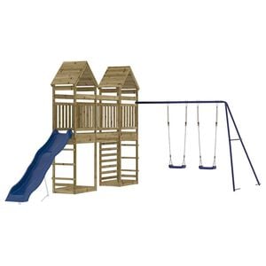 vidaXL Spielturm Impr&auml;gniertes Kiefernholz