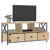 vidaXL TV-Schrank Sonoma Eiche 102x33x45 cm Holzwerkstoff & Eisen