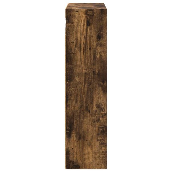 vidaXL Badezimmer-Wandschrank Ger&auml;ucherte Eiche 40 x 16 x 62,5 cm