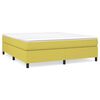 vidaXL Boxspringbettgestell Gr&uuml;n 180x200 cm Stoff