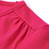Kinder-Langarmshirt Knallrosa 104
