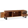 vidaXL TV-Schrank Massivholz Akazie 120x30x40 cm