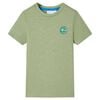 vidaXL Kinder-T-Shirt Helles Khaki 116