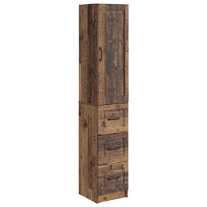 vidaXL Schrankset 2 pcs Altholz 33 x 34,5 x 87 cm Holzwerkstoff