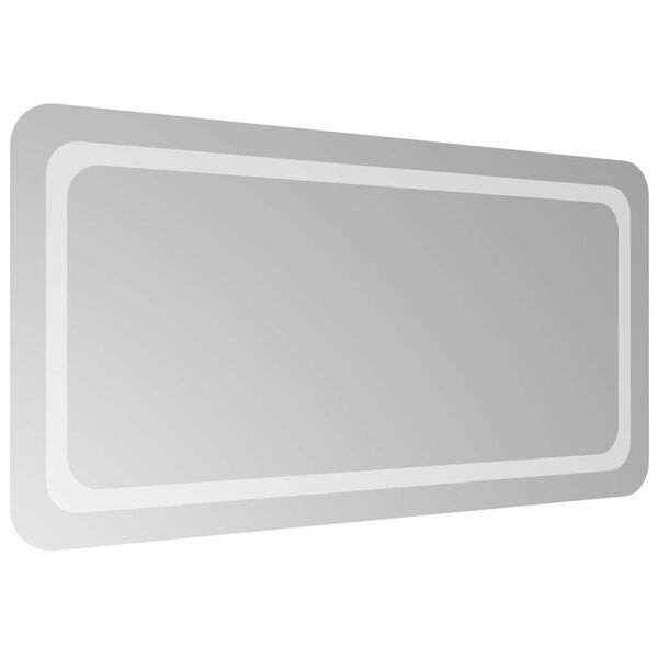 vidaXL LED-Badspiegel 100x50 cm