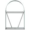 vidaXL Kaminholzunterstand Gr&uuml;n 80x45x120 cm Verzinkter Stahl