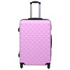 vidaXL Hartschalen-Trolley-Set 3 Stk. Rosa ABS