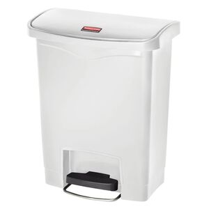 Rubbermaid Step-on M&uuml;lleimer Slim Jim 30 L Wei&szlig;