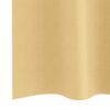 vidaXL Verdunkelungs-Vorh&auml;nge mit Ringen 2 pcs Beige 225 x 140 cm