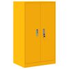 vidaXL Aufbewahrungsschrank Senfgelb 60 x 40 x 105 cm Stahl