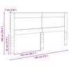 vidaXL Kopfteil mit Kopfteil Sonoma-Eiche 180 cm Holzwerkstoff