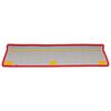 vidaXL Stufenmatten 20 Stk. 65x21x4 cm Rot Rechteckiger Rand