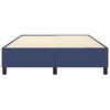 vidaXL Boxspringbettgestell Blau 140x200 cm Stoff