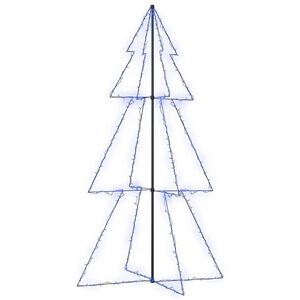 vidaXL Weihnachtsbaum in Kegelform 300 LEDs Indoor & Outdoor 120x220cm