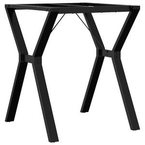 vidaXL Esstisch-Gestell in Y-Form 60x60x73 cm Stahl