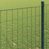 vidaXL Eurozaun Grün 0,6 x 10 m PVC-beschichtetes Eisen