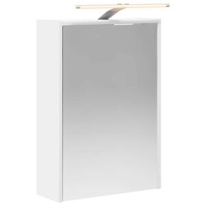 vidaXL Badezimmerspiegelschrank Wei&szlig; 43 x 16 x 62.5 cm Holzwerkstoff
