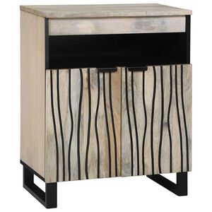 vidaXL Medienlagerungsschr&auml;nke & Regale Wei&szlig; 60 x 33 x 75 cm