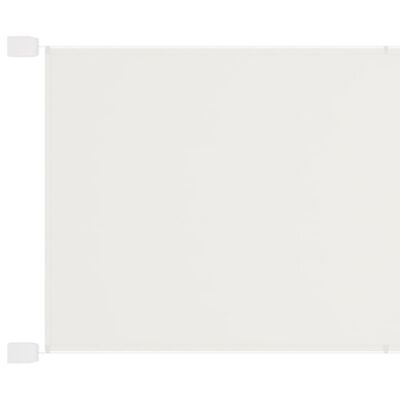 vidaXL Senkrechtmarkise Weiß 250x420 cm Oxford-Gewebe