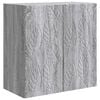 vidaXL Wandschrank 59 x 31 x 60 cm Holzwerkstoff Sonoma-Grau