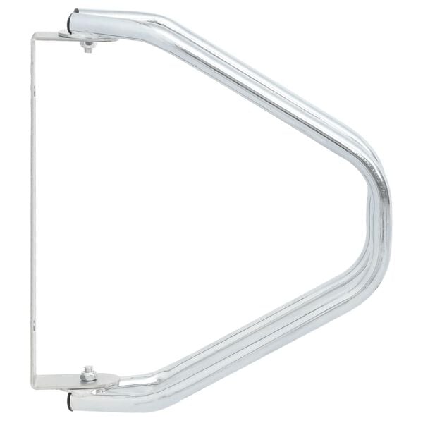 vidaXL Fahrradständer 2 Stk. Wandmontage Verzinkter Stahl