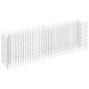vidaXL Gabionen-Hochbeet Verzinkter Stahl 180&times;30&times;60 cm