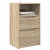 vidaXL Nachttische 2 pcs Sonoma-Eiche 40 x 30 x 467 cm Holzwerkstoff