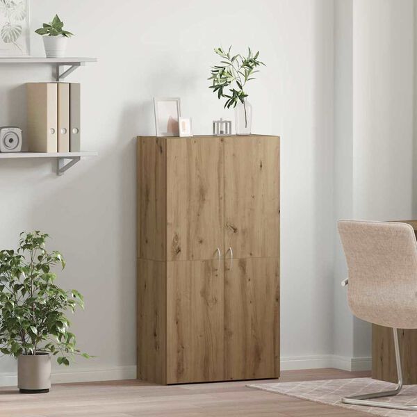 vidaXL Büroschrank Artisan-Eiche 60 x 32 x 115 cm Holzwerkstoff