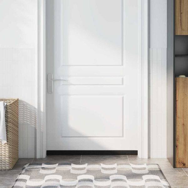 vidaXL Aufsteck T&uuml;rb&uuml;rstendichtungen 12 pcs Silber 100 cm