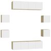 White_and_sonoma_oak