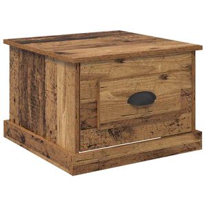 vidaXL Couchtisch Altholz 50 x 50 x 35 cm Holzwerkstoff