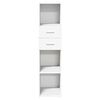 vidaXL Highboard Wei&szlig; 30x42,5x124 cm Holzwerkstoff