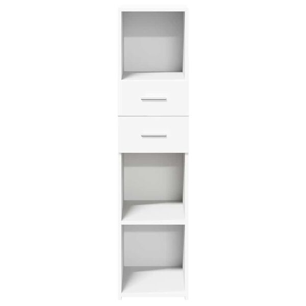vidaXL Highboard Wei&szlig; 30x42,5x124 cm Holzwerkstoff