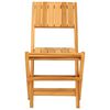 vidaXL Gartenstühle 8 Stk. Klappbar 47x62x90 cm Massivholz Teak