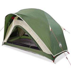vidaXL Campingzelt 1 Person Gr&uuml;n Wasserfest