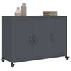 vidaXL Sideboard Anthrazit 100,5x39x72 cm Stahl