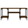 vidaXL TV-Schrank Braun Eichen-Optik 102x35x45,5 cm Holzwerkstoff