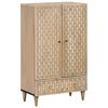 vidaXL Highboard 60x33x100 cm Massivholz Mango