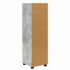vidaXL Badezimmerschrank Beton Grau 30,5 x 30 x 101 cm Holzwerkstoff