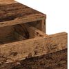 vidaXL Schminktisch mit Regal Altholz 50 x 41 x 140 cm Holzwerkstoff