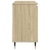 vidaXL Badschrank Sonoma-Eiche 65x33x60 cm Holzwerkstoff